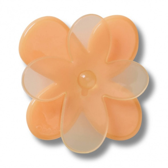 Crocs Narancssárga nyíló virág 2 Jibbitz