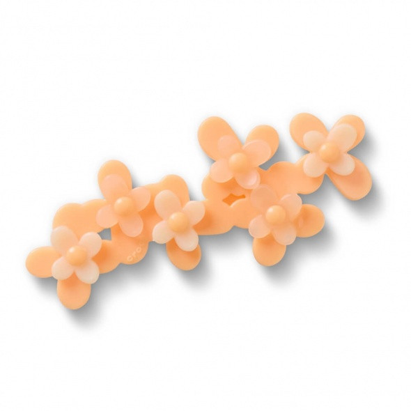 Crocs Narancssárga virágok Jibbitz