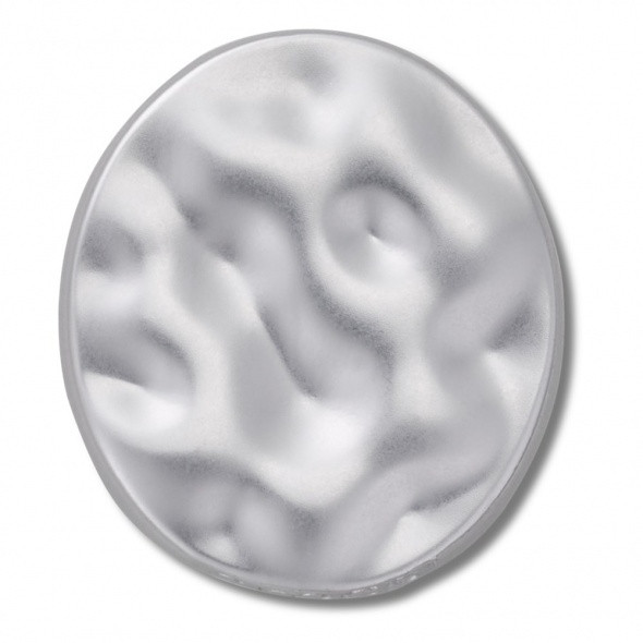 Crocs Ezüst hullámos dísz Jibbitz