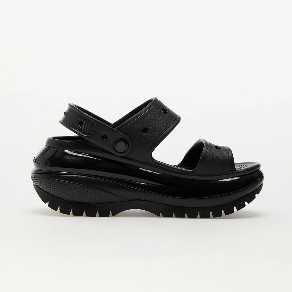 CROCS CLASSIC MEGA CRUSH SANDAL BLACK