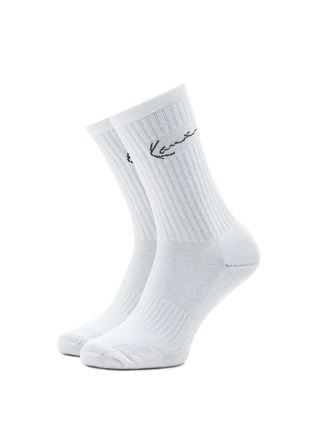 Karl Kani KK Signature Socks 3-Pack White