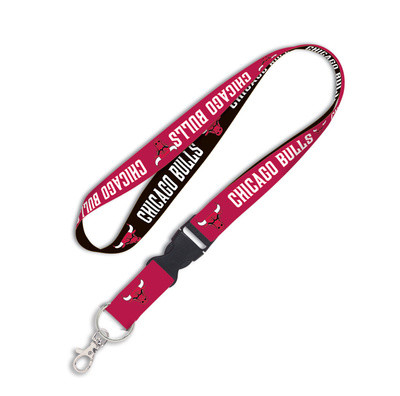 WinCraft - NBA Lanyard w/detachable buckle 1" - Chicago Bulls MC ONE