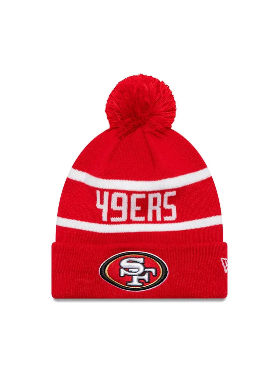 New Era OTC NFL Jake San Francisco 49Ers Knit Beanie Red