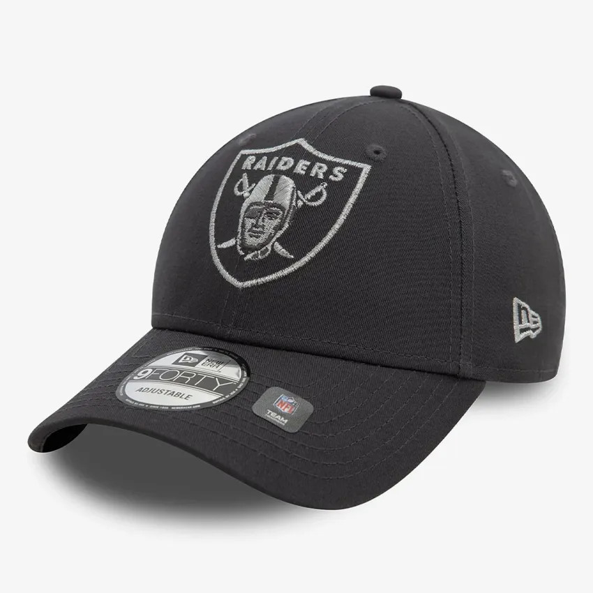 New Era 940 NFL Metallic Outline 9FORTY Las Vegas Raiders Grey