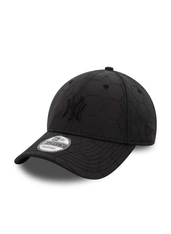 New Era MLB New York Yankees Quilted 9FORTY Adjustable Cap Black