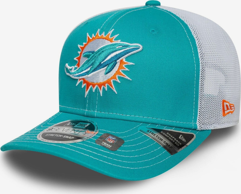 New Era 970 9Seventy NFL Miami Dolphins Cap Turquoise