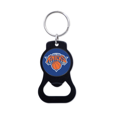 WinCraft - NBA Black Bottle Opener Key Ring - New York Knicks MC ONE
