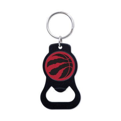 WinCraft - NBA Black Bottle Opener Key Ring - Toronto Raptors MC ONE