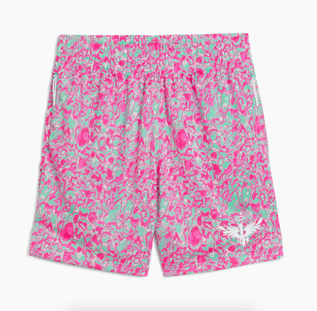 Pum Melo Miami Short Electric Peppermint-AOP XL