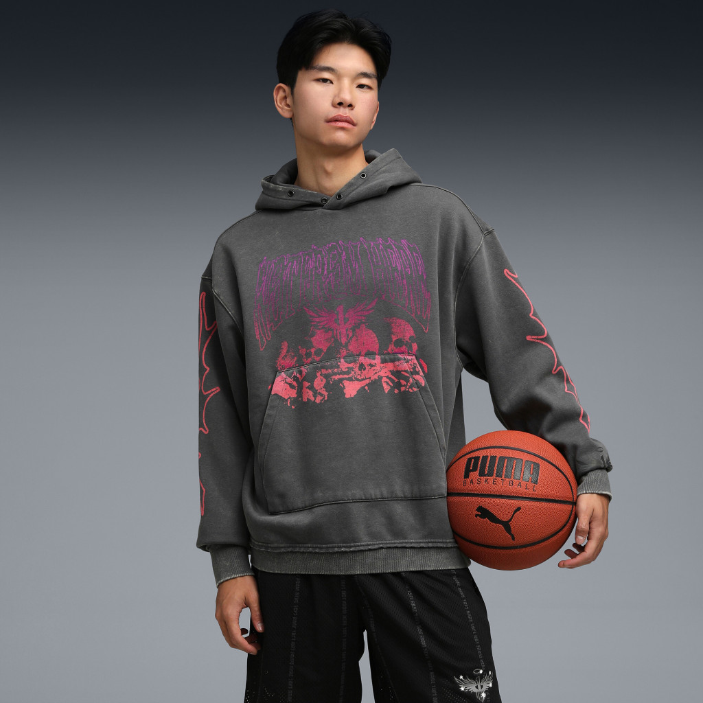 Puma LaMelo World Tour-nament Hoodie Dusky Gray