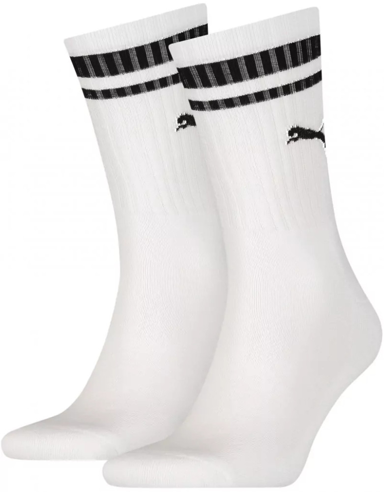 PUMA CREW HERITAGE STRIPE 2P WHITE 43-46