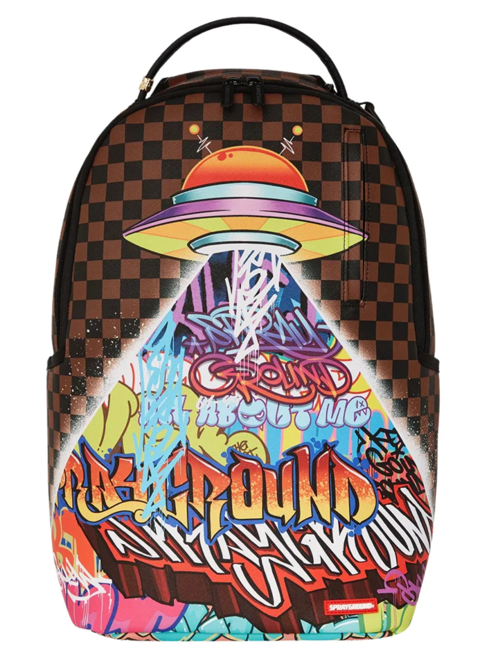 Sprayground Alien Writers Dlxsv Backpack Brown