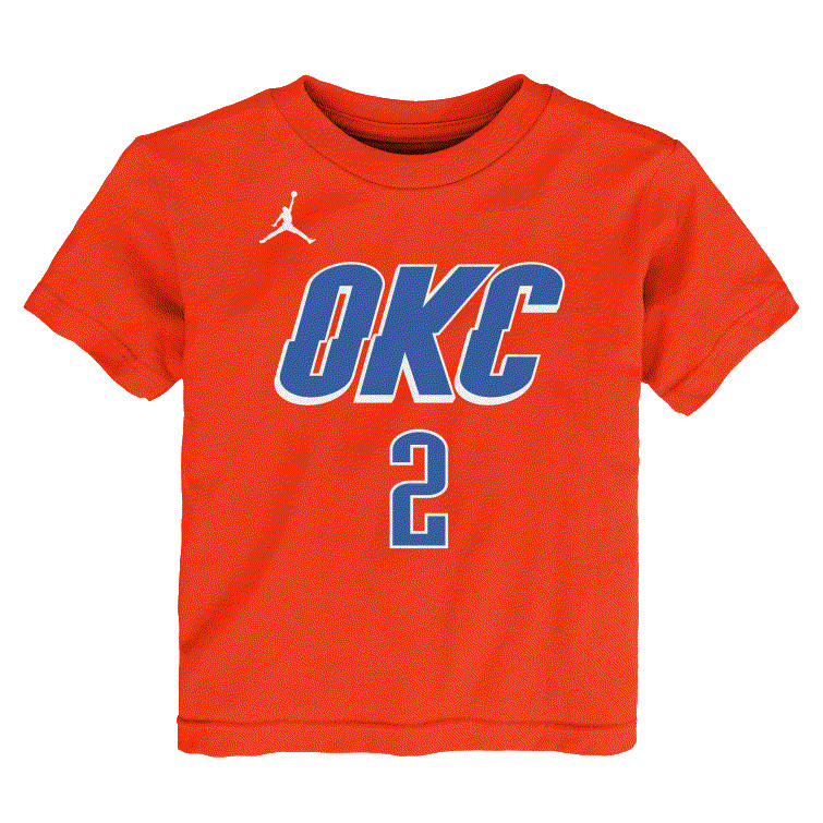 Jordan NBA Oklahoma City Thunder - Shai Gilgeous-Alexander Statement N&amp;N Tee Orange XL
