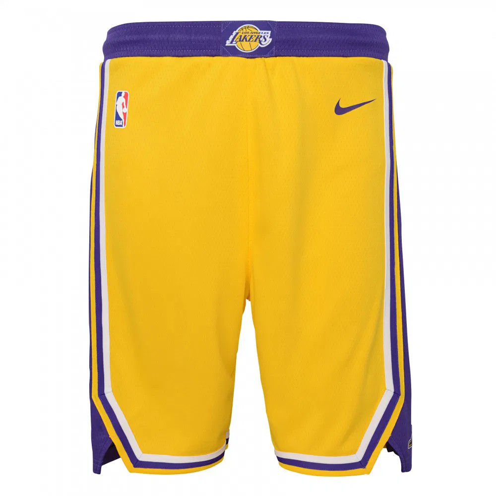 Nike NBA Los Angeles Lakers Icon Replica Short Yellow S