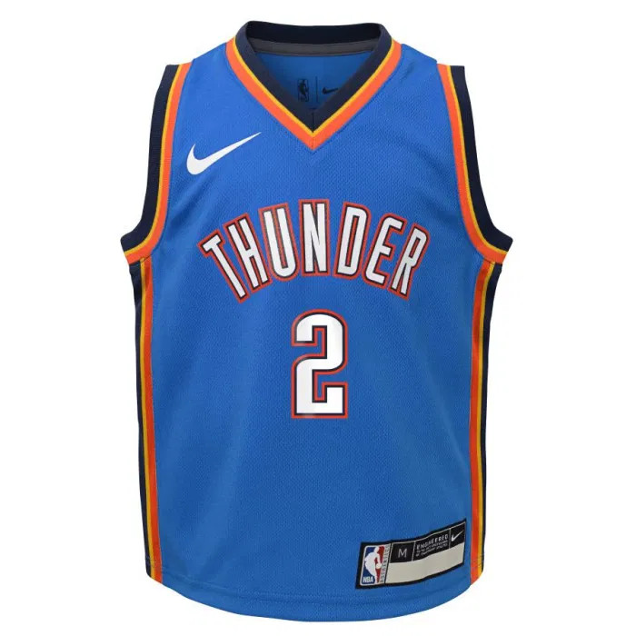 Nike NBA Oklahoma City Thunder- Shai Gilgeous-Alexander Icon Replica Jersey Blue