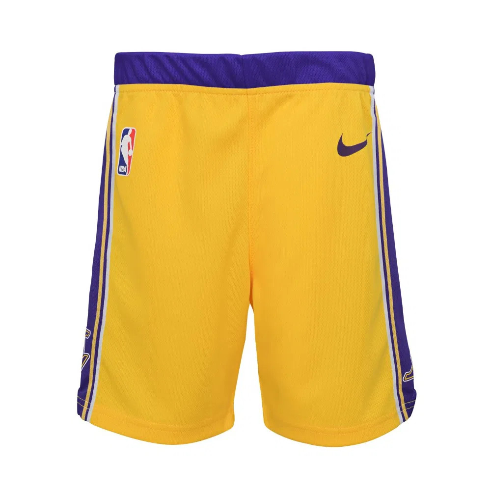 Nike NBA Los Angeles Lakers Replica Short Yellow 5-6YR