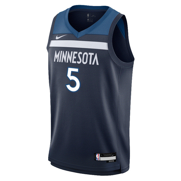 Nike NBA Minnesota Timberwolves - Anthony Edwards Icon Swingman Jersey Blue XL