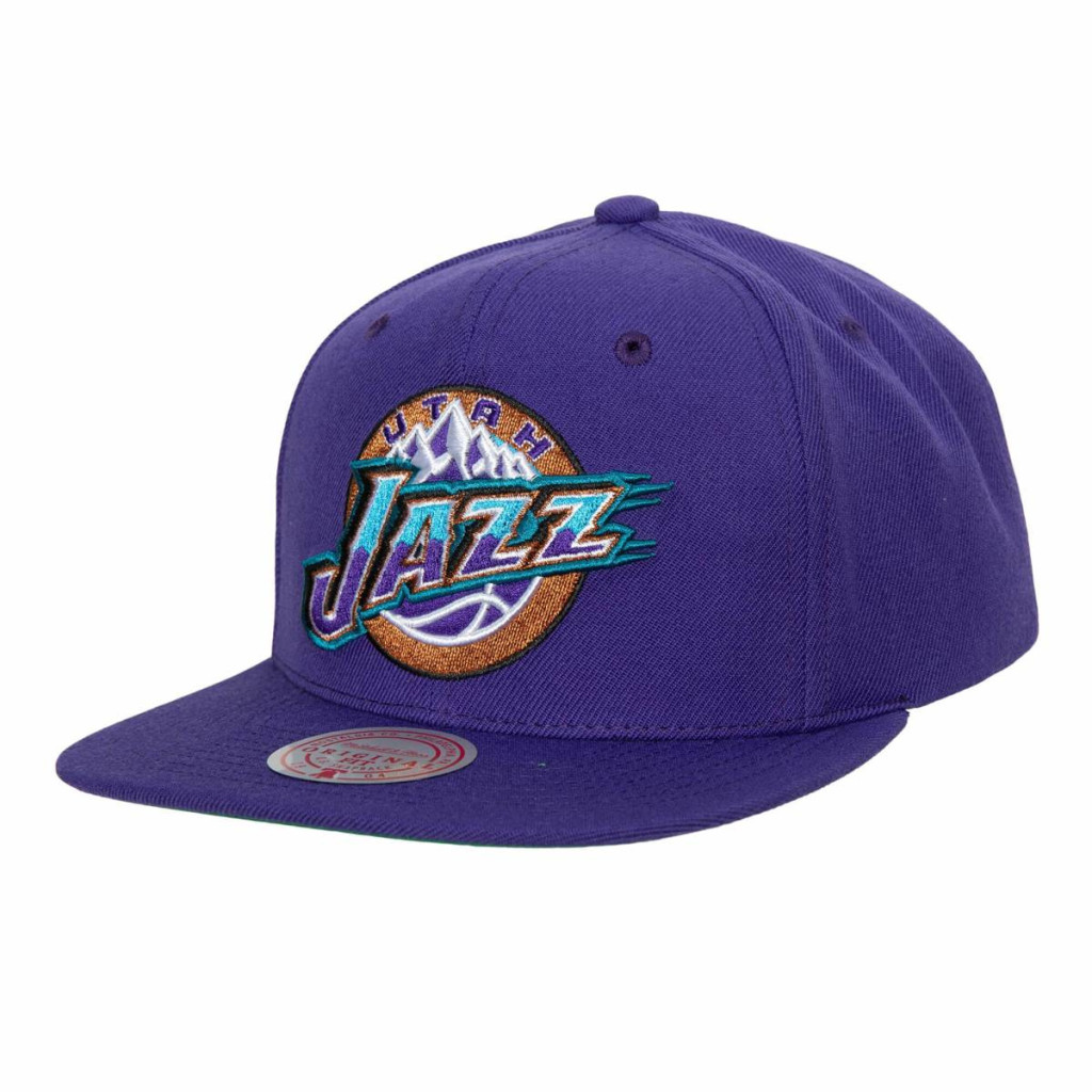 Mitchell &amp; Ness snapback Utah Jazz Team Ground 2.0 Snapback Purple