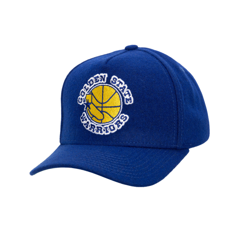 Mitchell &amp; Ness NBA Kicking Wool Pro Strapback Hwc Golden State Warriors Blue