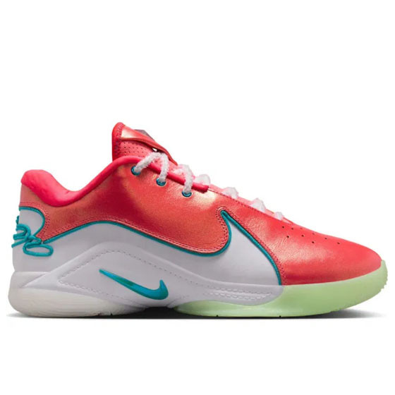 Nike LeBron XXII XMAS Solar Red/White/Vapor Green/Dusty Cactus 48