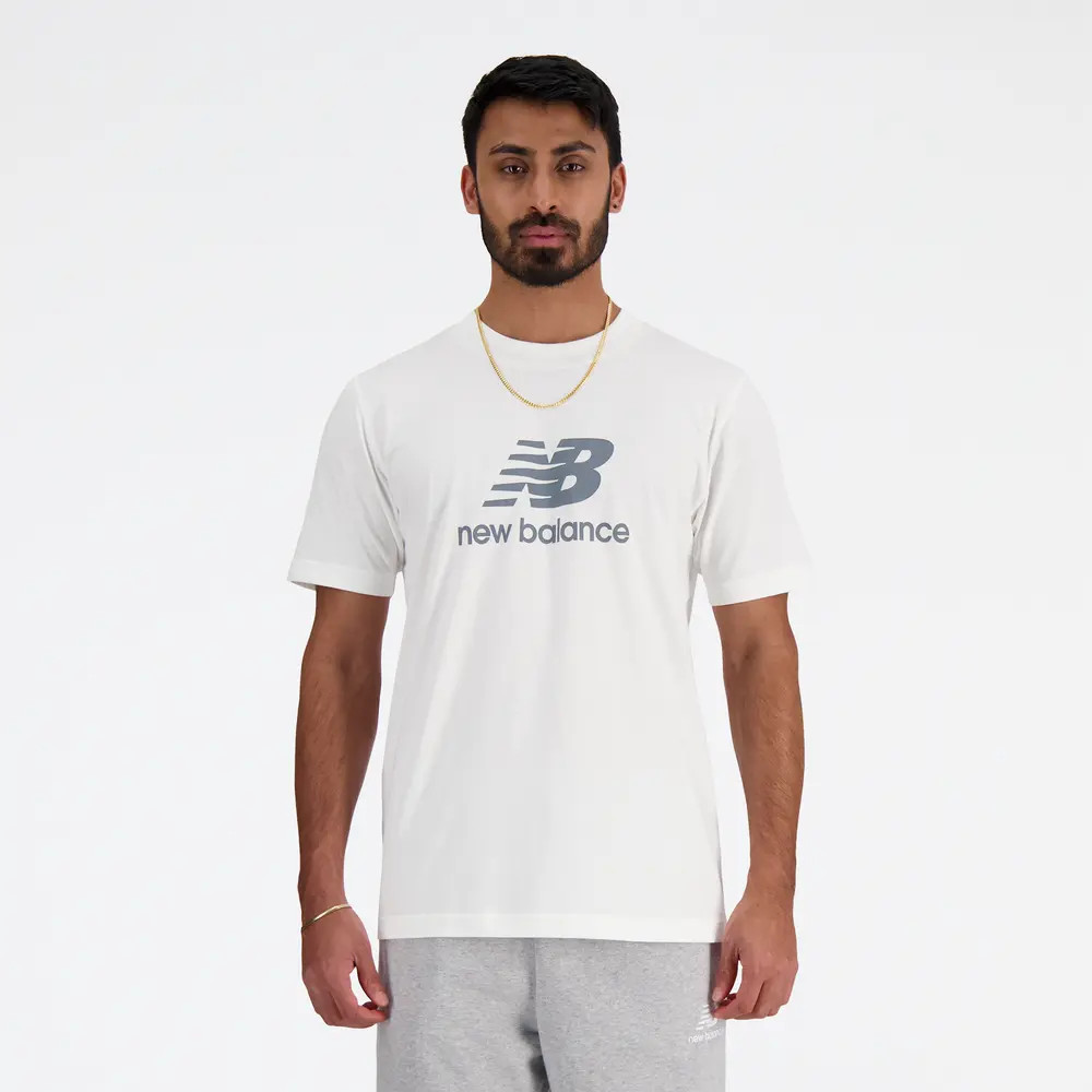 New Balance Sport Essentials Logo T-Shirt White