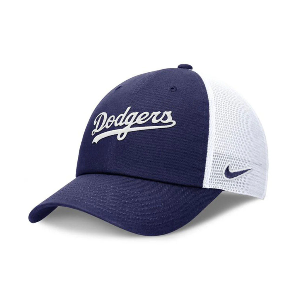 Nike MLB Los Angeles Dodgers Club Unstructured Trucker Cap Loyal Blue/White 10A L/X