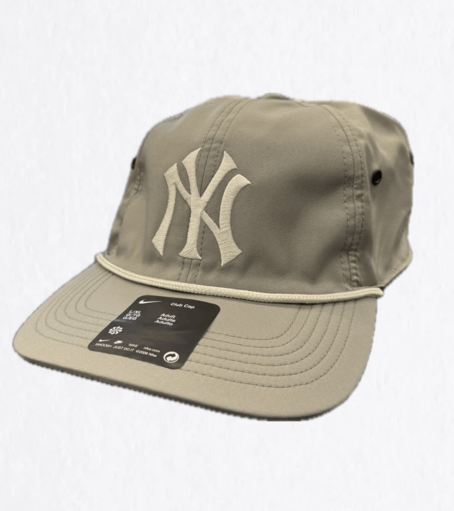 Nike MLB New York Yankees Club Unstructured Adjustable Cap Dark Stucco 05K/Anthracite 06F L/X