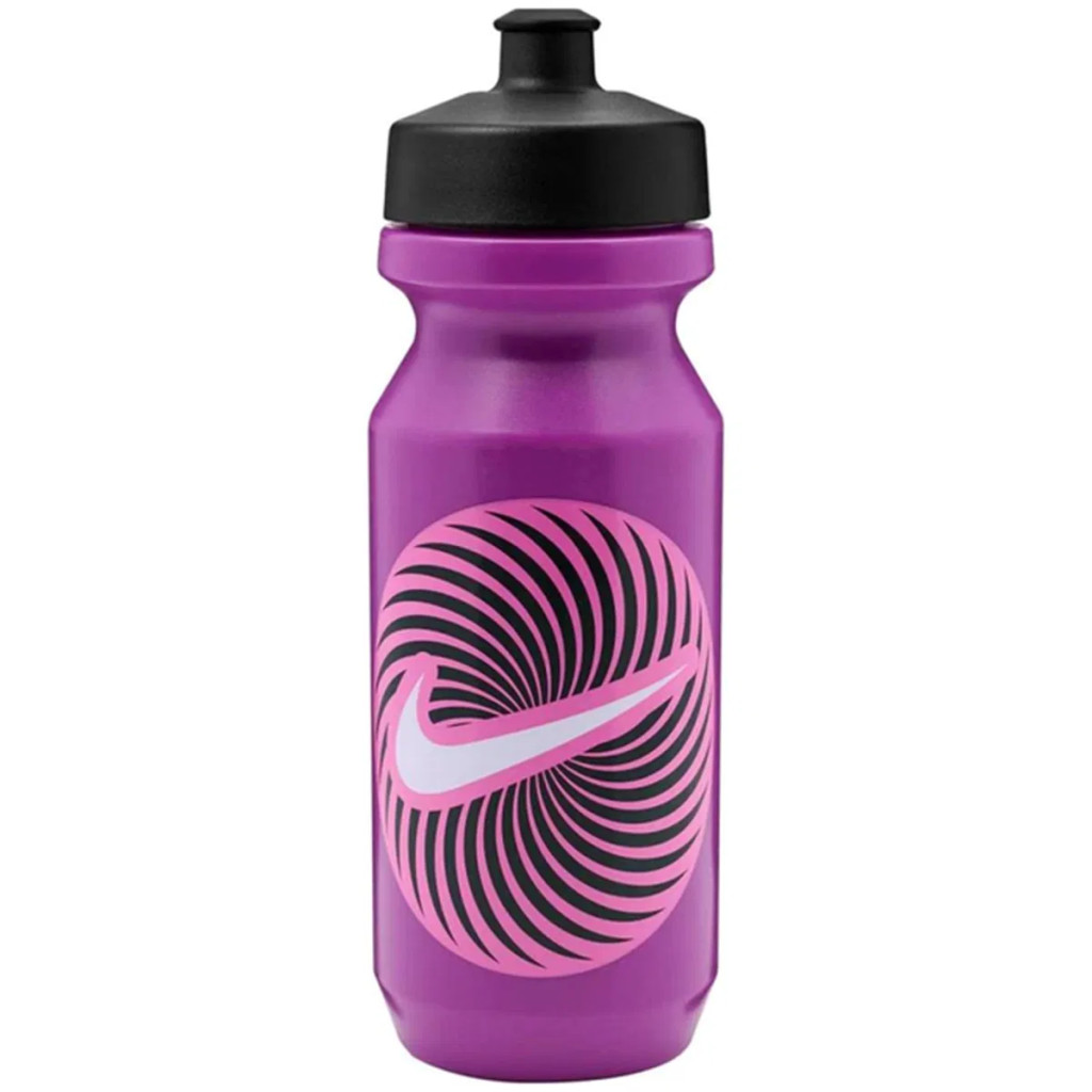 NIKE BIG MOUTH BOTTLE 2.0 22 OZ GRAPHIC VIVID PURPLE/BLACK/PLAYFUL PINK/SEQUOIA/SAIL ONE