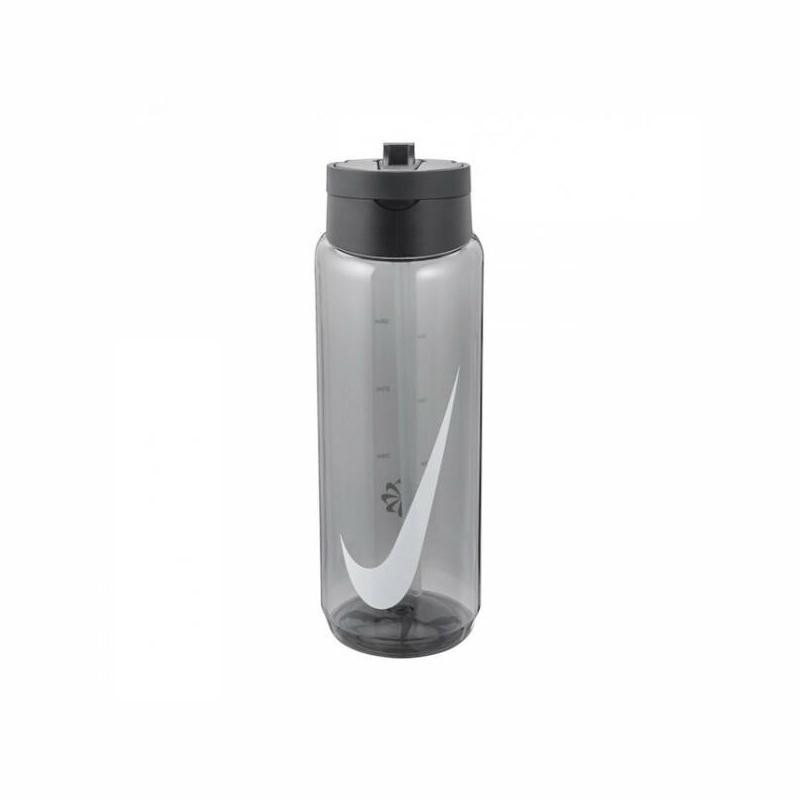 NIKE TR RENEW RECHARGE STRAW BOTTLE24 ANTHRACITE/BLACK/WHITE