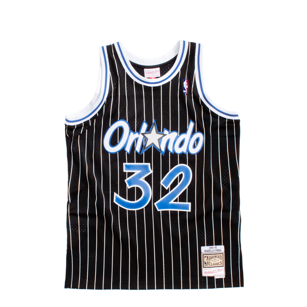 MITCHELL &amp; NESS ORLANDO MAGIC SHAQUILLE ONEAL #32 SWINGMAN 2.0 JERSEY BLACK