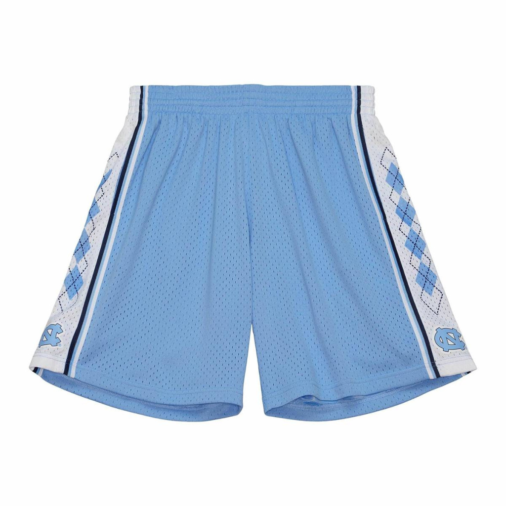 Mitchell &amp; Ness University Of North Carolina 2008 Swingman Shorts Pattern Royal L