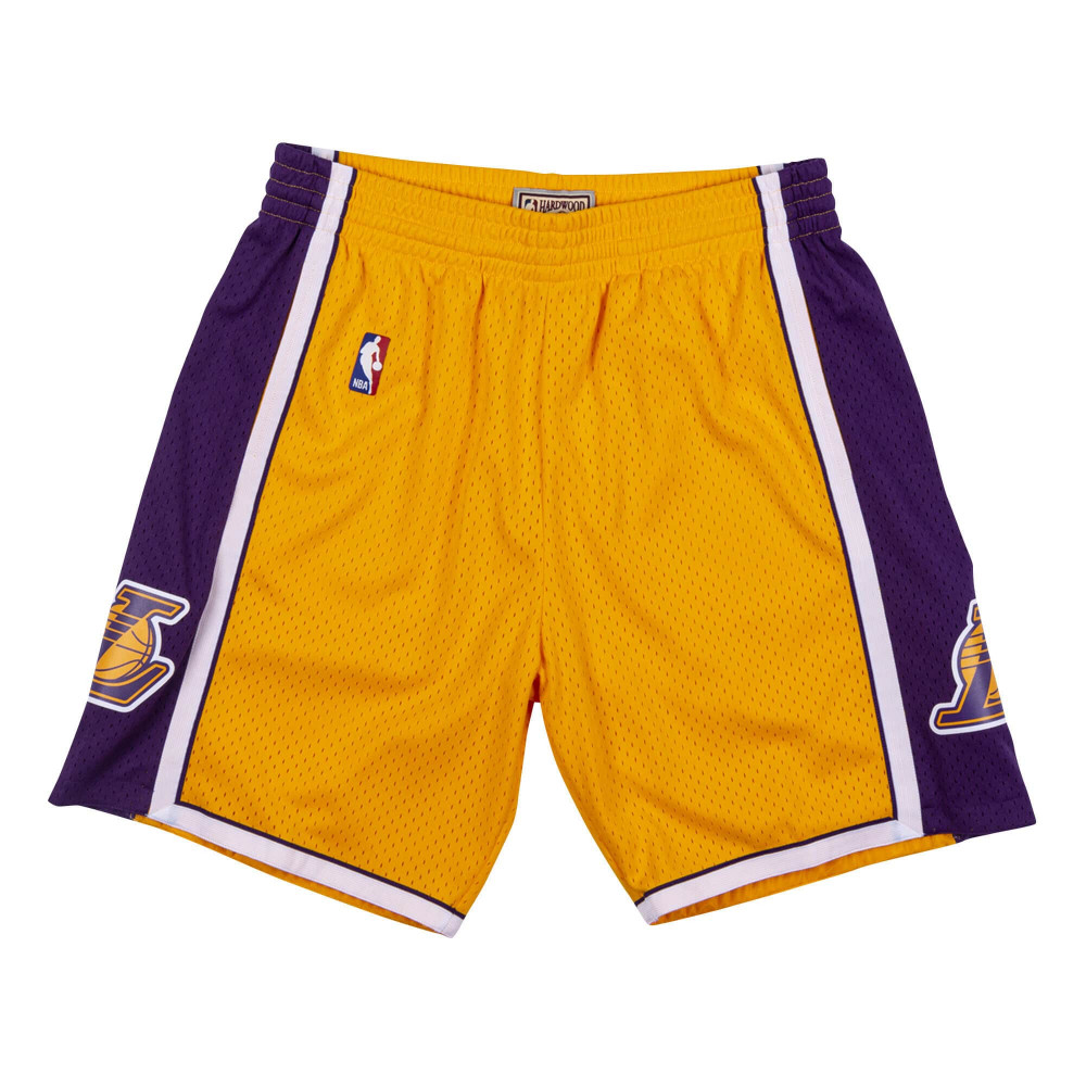 Mitchell &amp; Ness Los Angeles Lakers 2009-10 Swingman Shorts YELLOW