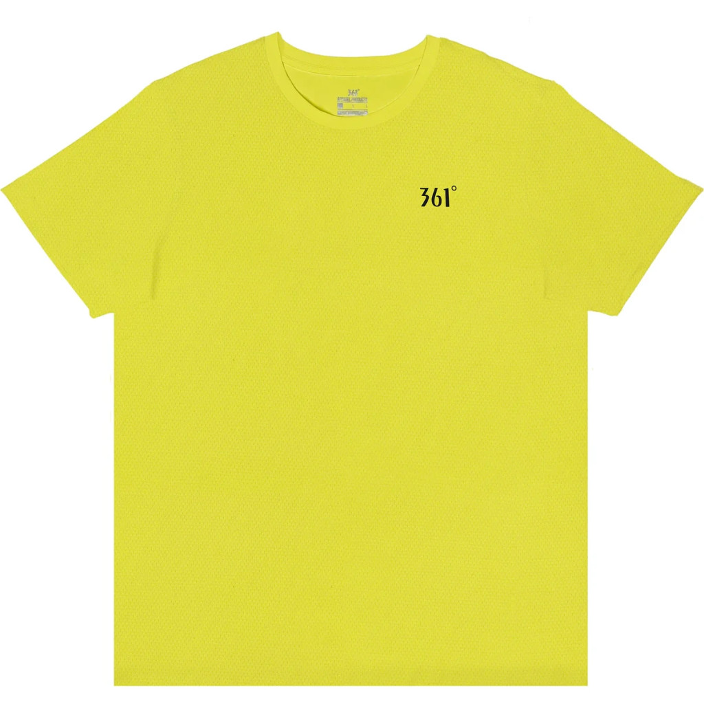 361° Short Sleeve T-shirt Bright Yellow