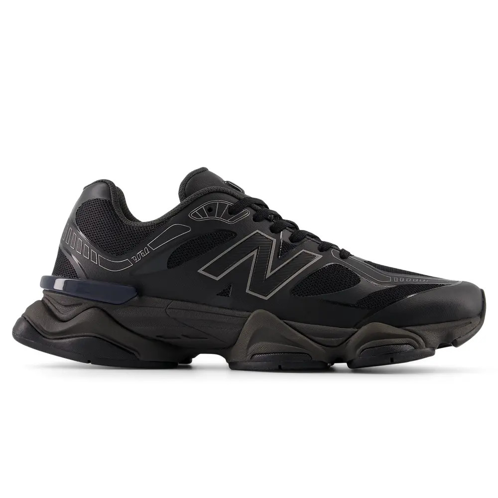 New Balance U90606TO - U9060 Lifestyle Shoes Black/Grey/Black 445