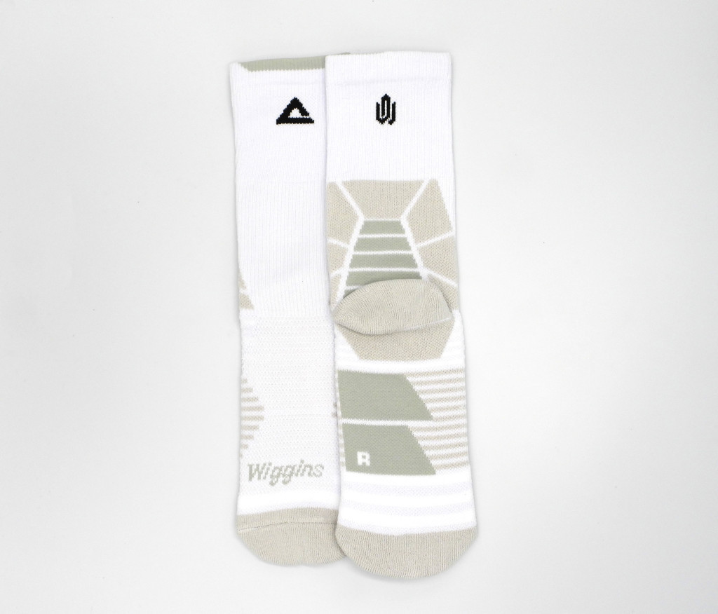 PEAK WIGGINS BASKETBALL SOCKS White
