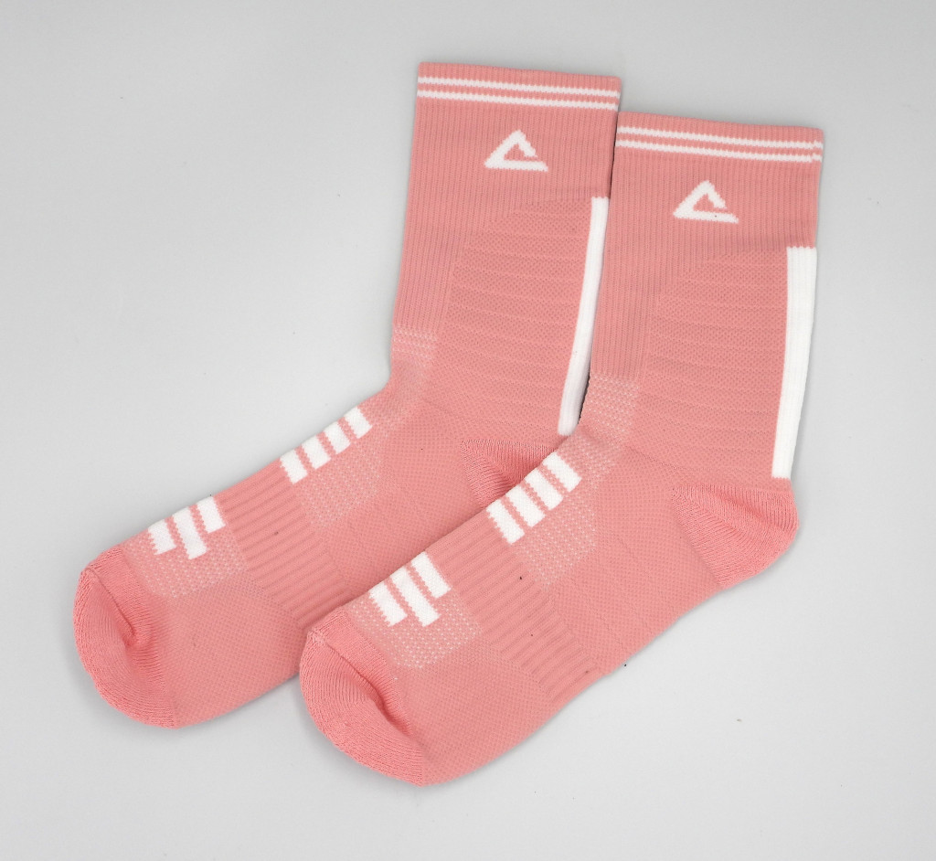 PEAK SIGNATURE BASKETBALL SOCKS Pink 24-26