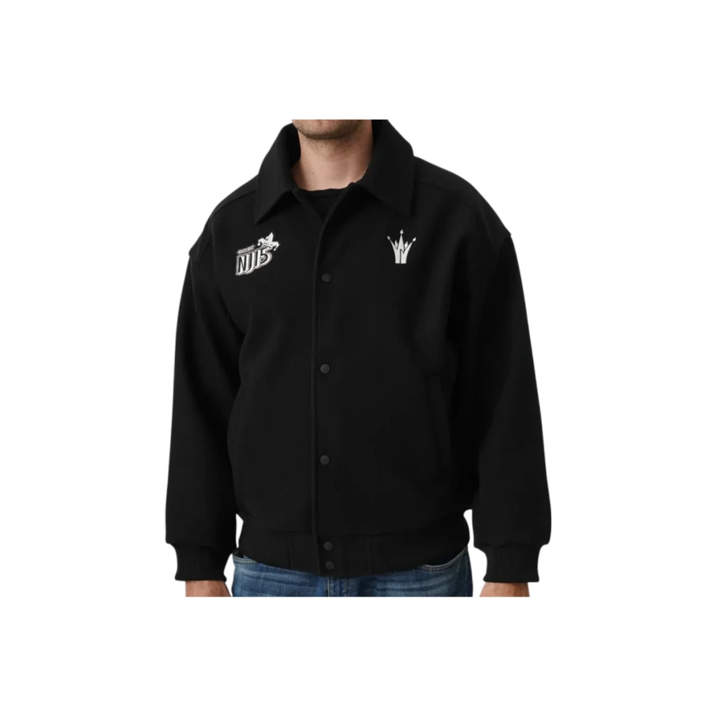 361° Nikola Jokic Velvet Jacket Black