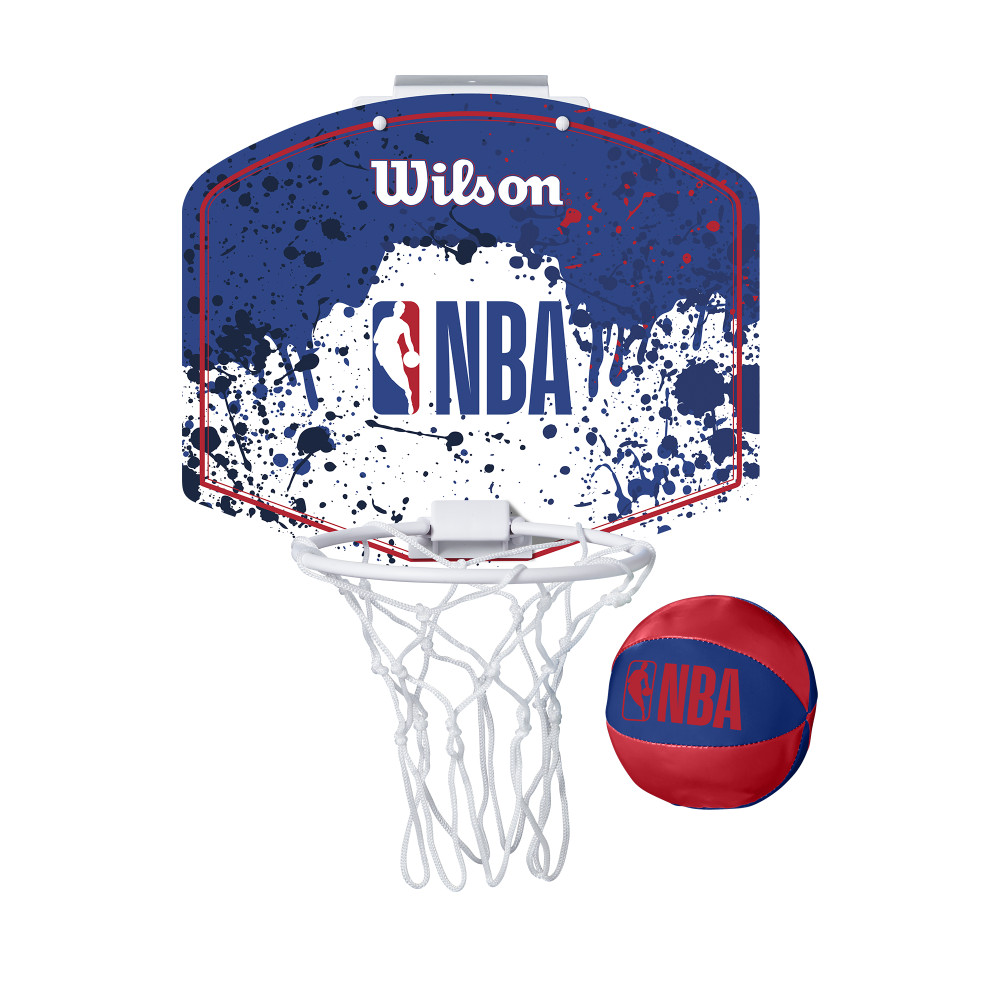 WILSON NBA TEAM MINI HOOP WILSON NBA RWB RED/WHITE/BLUE