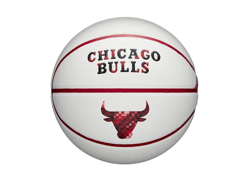 Wilson NBA Team Pixel Chicago Bulls BSKT White